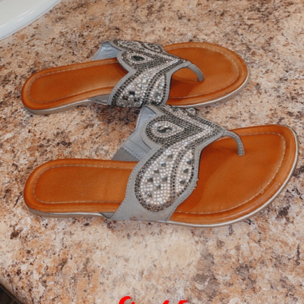 Rhinestone Sandals